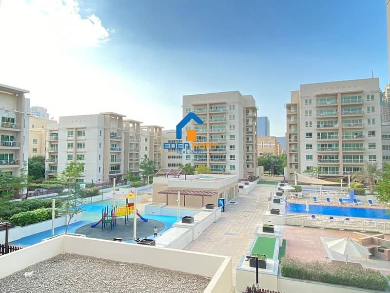Nice & Huge  | 2  Bedroom | Pool Facing | Al Samar 3  | Greens