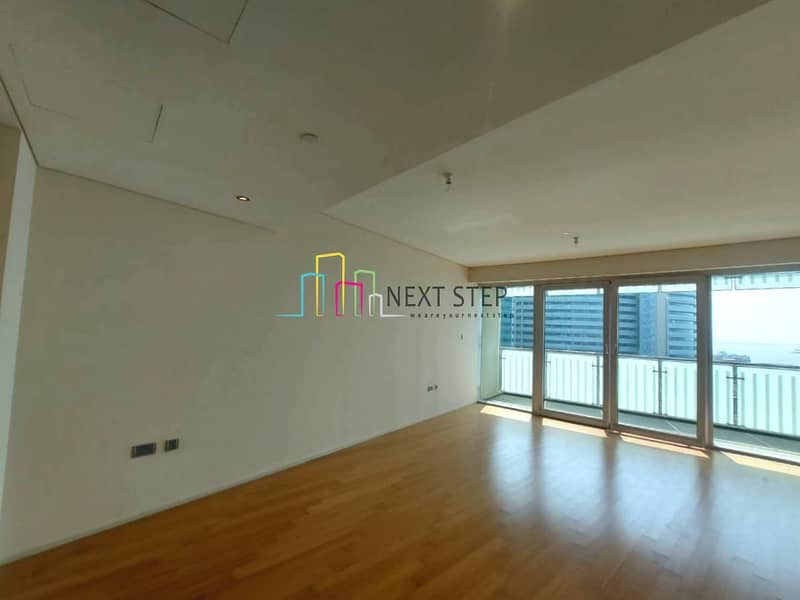 Luxury 2BR Plus Laundry Room with Balcony Full Sea View l All Facilities l Parking