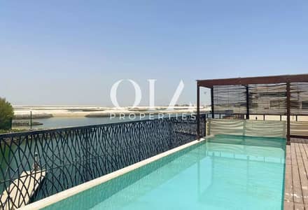 4 Bedroom Villa for Rent in Al Gurm, Abu Dhabi - Spectacular View | Private Pool | Pontoon | Private Jetty