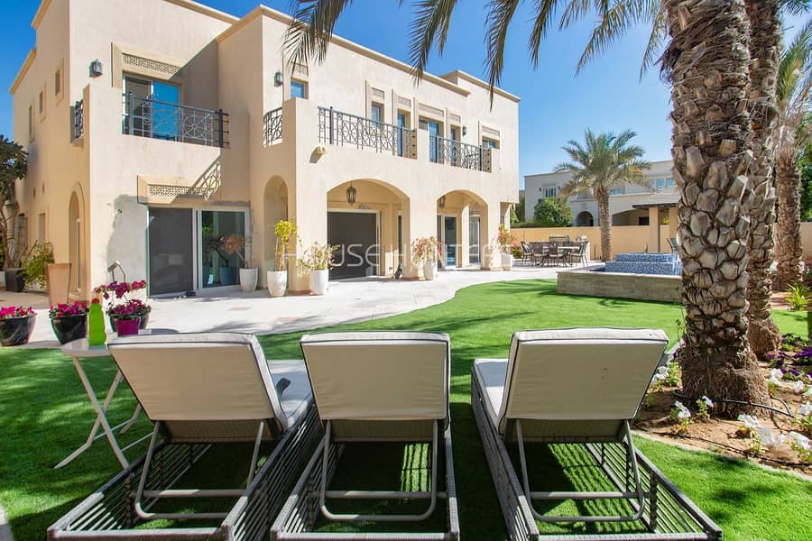 Al Mahra| Fully Upgraded Villa|Opposite Pool 5 Bed