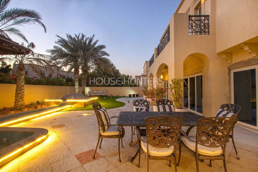 3 Al Mahra| Fully Upgraded Villa|Opposite Pool 5 Bed
