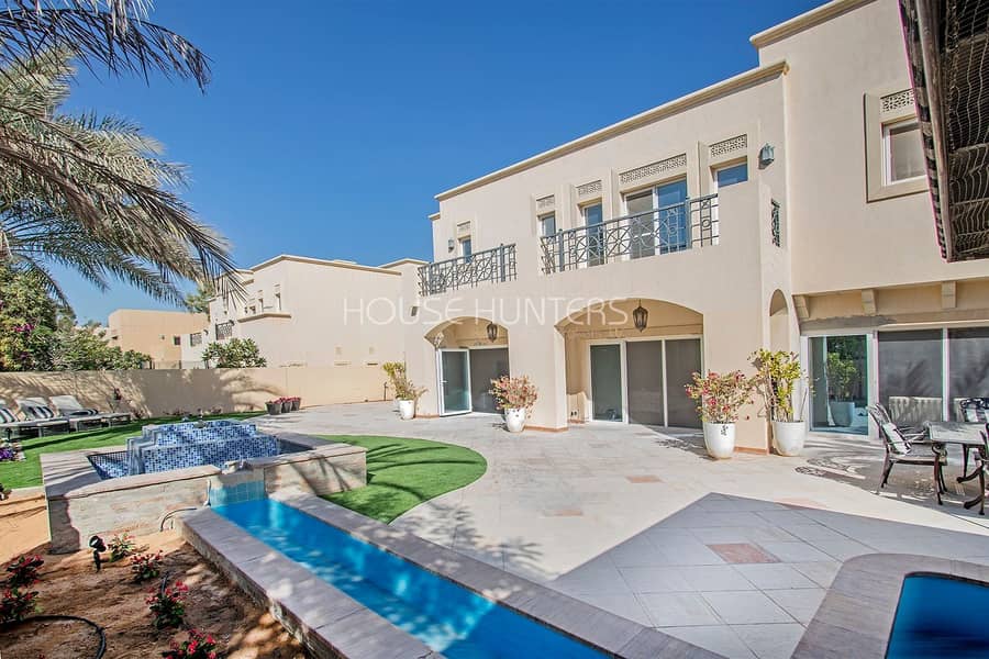 4 Al Mahra| Fully Upgraded Villa|Opposite Pool 5 Bed