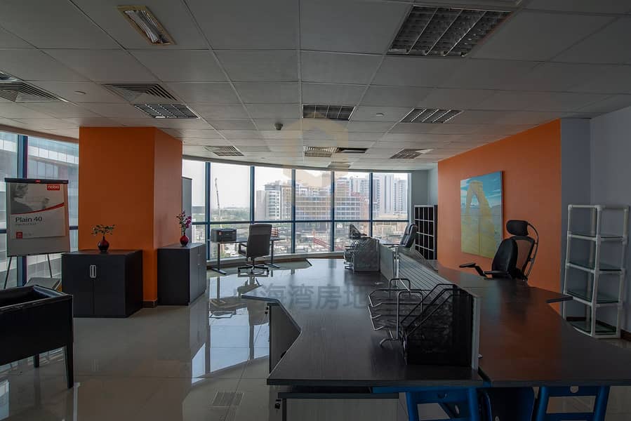 5 Fitted Office For Rent| Marina View| Metro Access