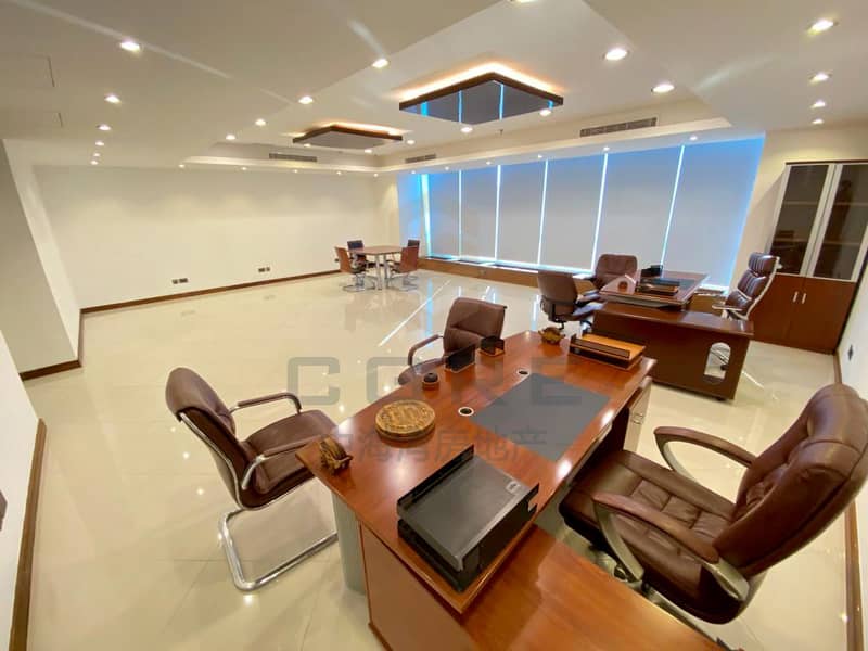 High Quality Furnished Office | Ready to Move in | Marina View