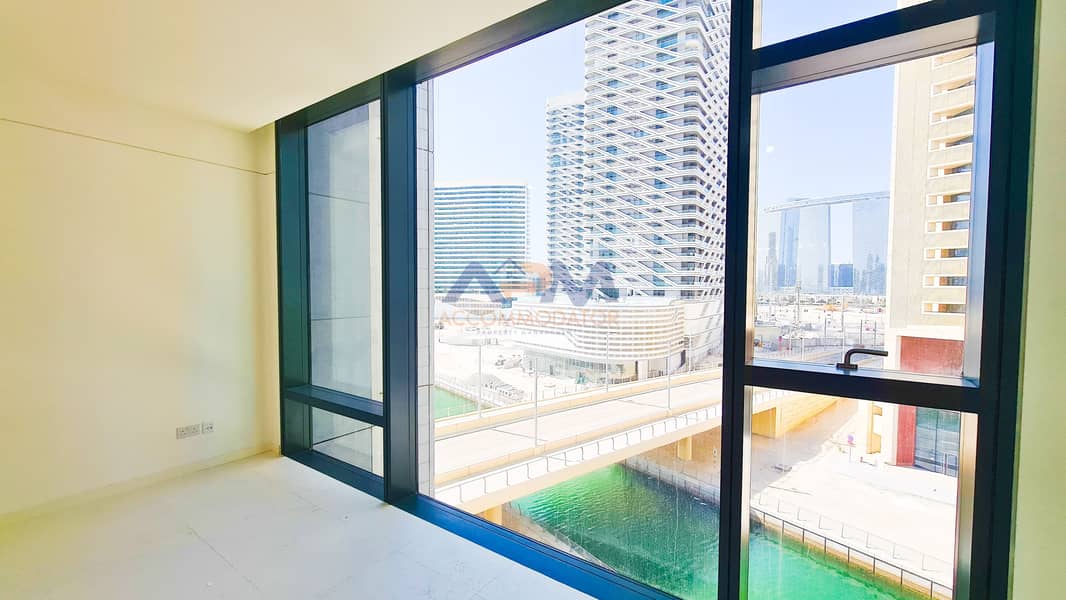 One Month Free | Brand New ! 1 BHK Canal View Apartment in Najmat Reem.