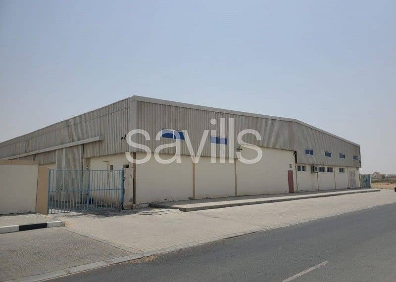 Warehouse & Labor Accommodation in New Sajaa