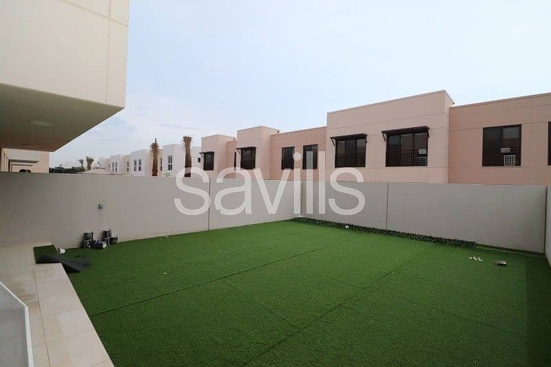 22 Mid unit landscaped garden next to Mosque