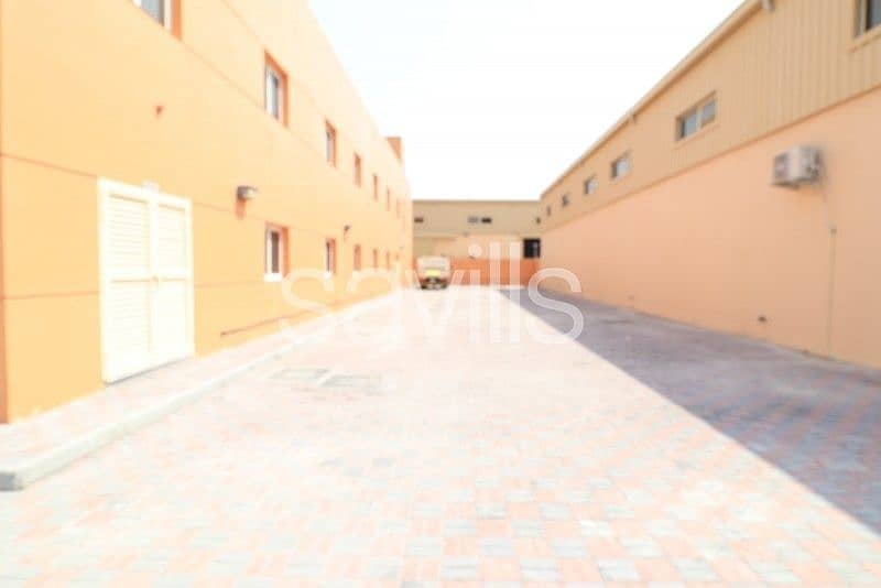 Warehouse in good condition in Al Sajaa