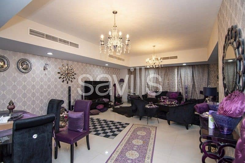 Furnished 6 BR upgraded villa with fountain