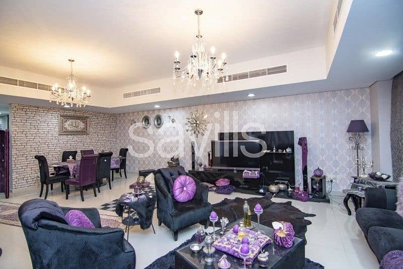 2 Furnished 6 BR upgraded villa with fountain