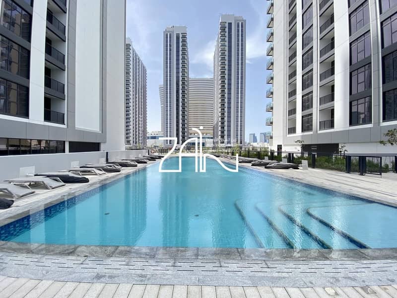 Reduced Priced! Pool View Modern 1BR with Balcony
