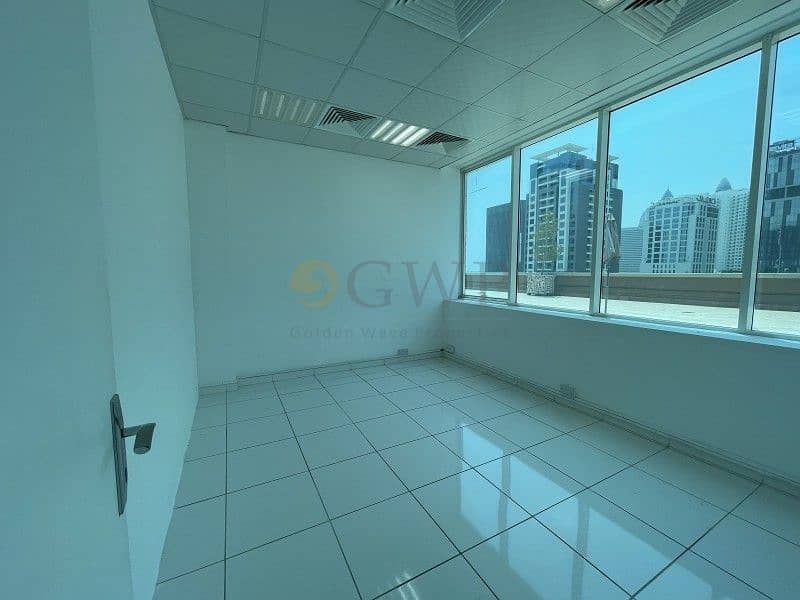 9 Fitted Office with partitions in Business Bay . . . .