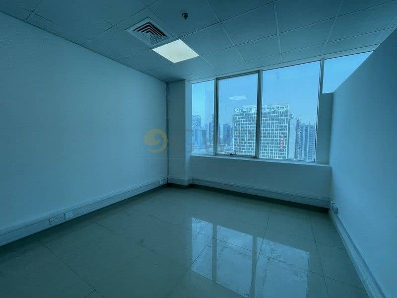 7 Huge Fitted office with 5-partition in Business Bay