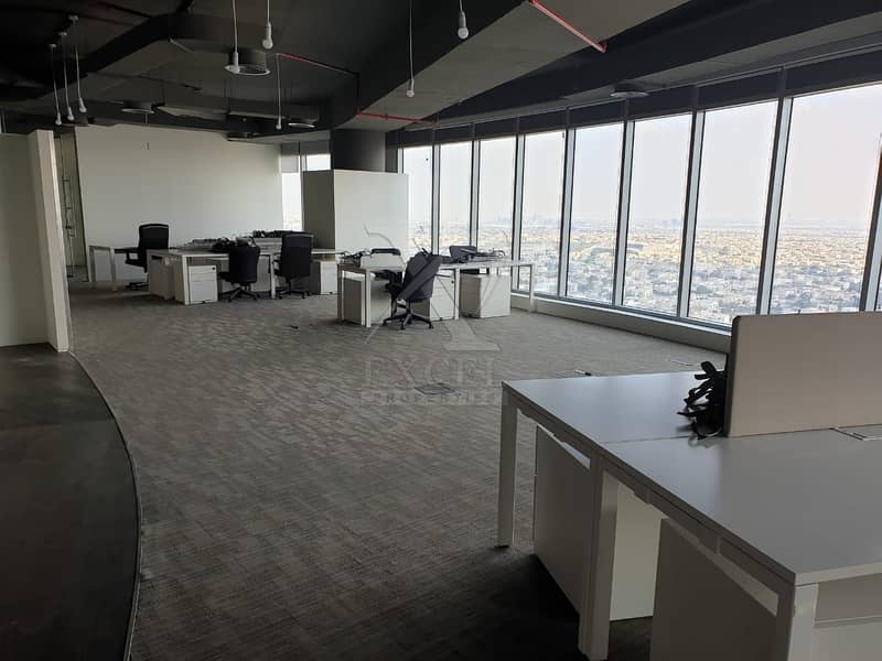 Spacious, Fully Fitted Office with Panoramic View