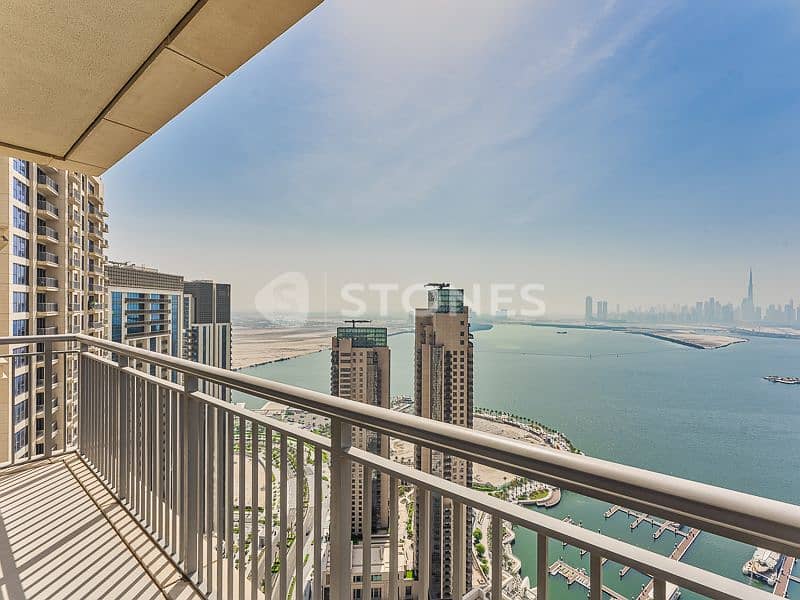 位于迪拜溪港，海港景观公寓大楼，海港景观2号大楼 3 卧室的公寓 3499999 AED - 5456368