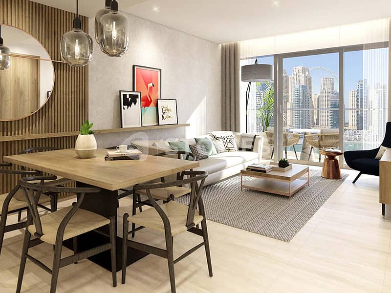 6 Luxurious Apartment With Sea and Dubai Marina View