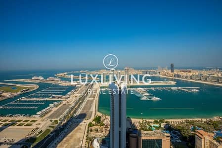 بنتهاوس 5 غرف نوم للبيع في دبي مارينا، دبي - Stunning Sea View | High Floor | VOT