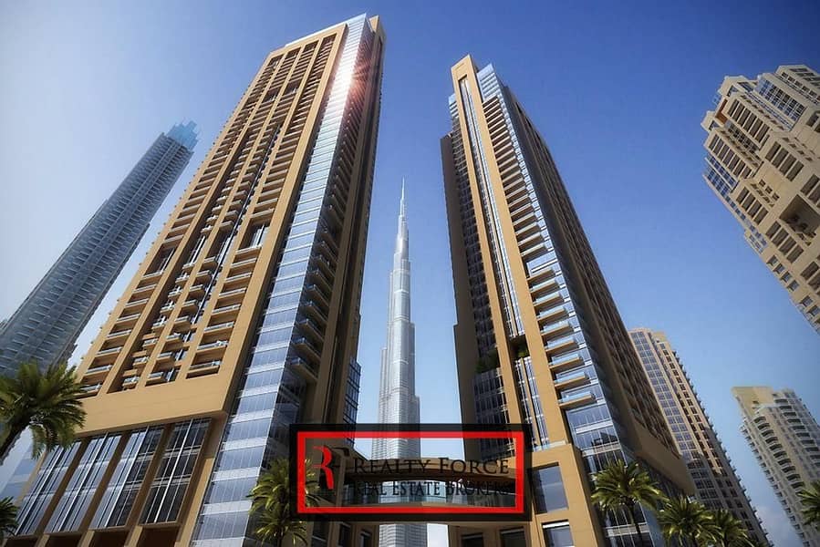 位于迪拜市中心，歌剧院区，第一幕塔楼｜第二幕塔楼 4 卧室的公寓 11140000 AED - 4878557