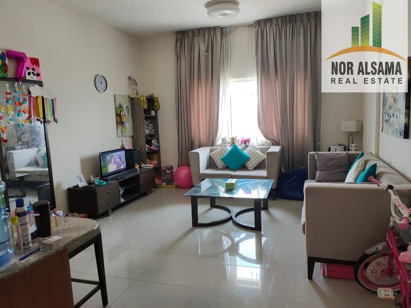 High floor!!  Fully furnished 1bhk in suburbia @ 34000/-