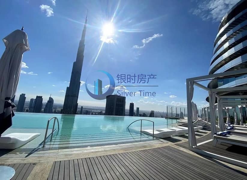 High Floor / Bur Khalifa View / Fully Furnished