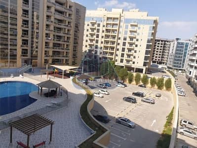 1 Bedroom Apartment for Sale in Dubai Silicon Oasis, Dubai - 1BR Hall | Close Kitchen  | Pool View