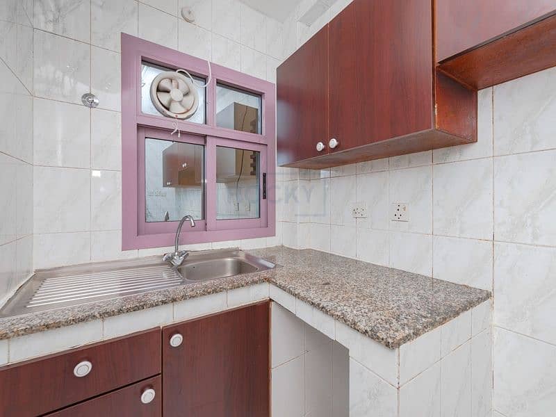 9 Lovely Studio Apartment with Window A/C | Deira