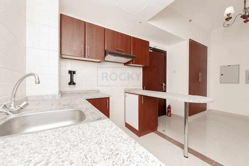 5 Gorgeous Studio with Balcony and  Covered Parking | International City