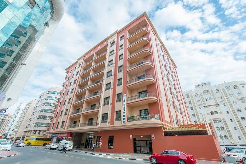 Gorgeous Studio Apartment with Kitchen Equipment | Deira