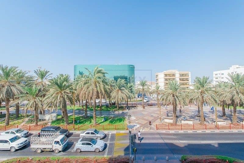 27 Spacious 2 B/R Office with Central Split A/C & Parking | Deira