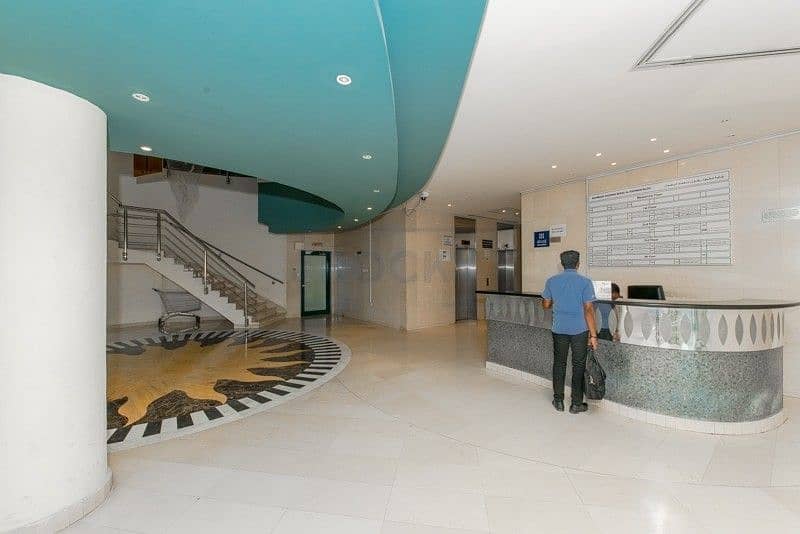 32 Spacious 2 B/R Office with Central Split A/C & Parking | Deira