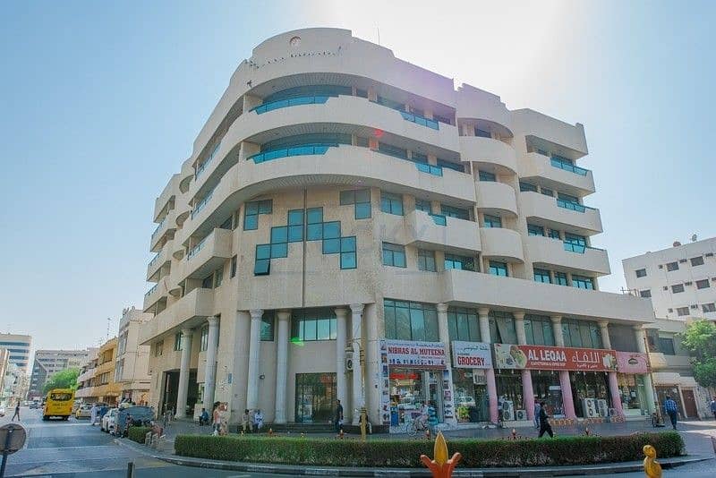 33 Spacious 2 B/R Office with Central Split A/C & Parking | Deira