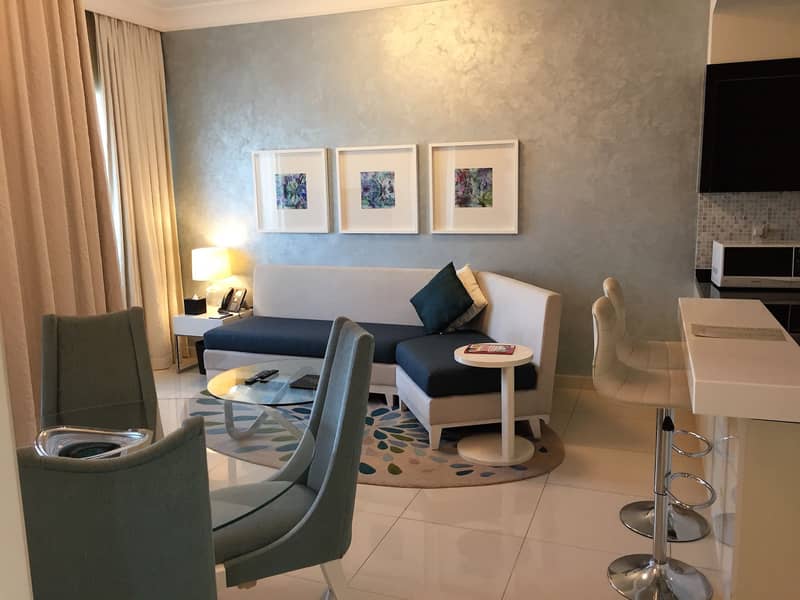 6 1 Bedroom Fully Furnished Opposite Dubai Mall