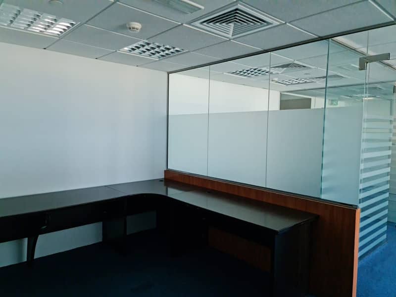 4 Fully fitted office mid floor excellent view