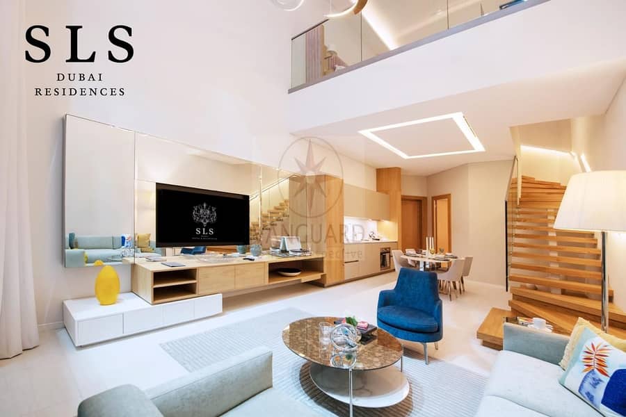 Ready 1 Bedroom in SLS Dubai Residences! AED 1.5M  - AED 1.8M