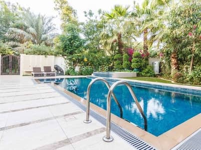 6 Bedroom Villa for Sale in Al Barari, Dubai - Fully Furnished- Dahlia 6 bed+study+maids- Al Barari