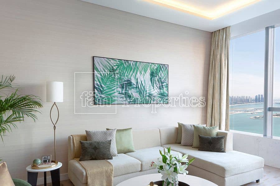 Luxurious 2BR+Maid|Palm Tower| Payment Plan