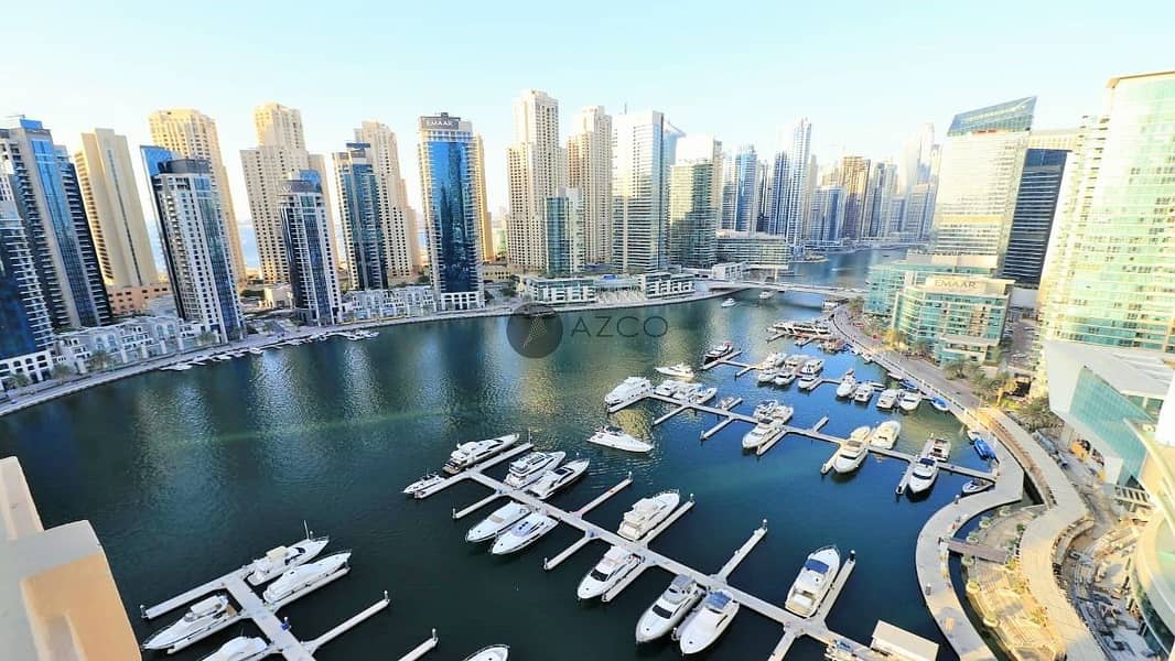 Amazing Full Marina View| Spacious Layout| Stylish