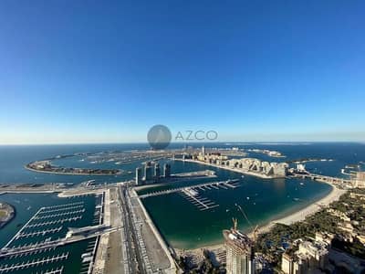 فلیٹ 3 غرف نوم للبيع في دبي مارينا، دبي - غير مفروش l الطابق العلوي l مطلة على البحر فلیٹ 3 غرف نوم للبيع في دبي مارينا، دبي - غير مفروش l الطابق العلوي l مطلة على البحر