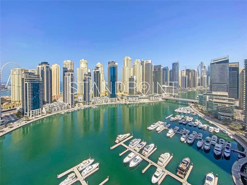 1 View Today | Full Marina View | 3 Bed + Maids
