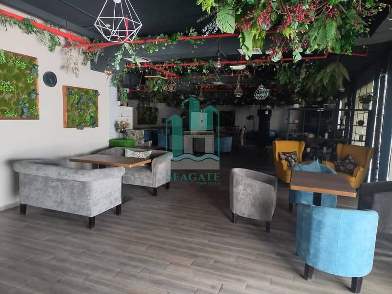 Excellent location fitted Restaurant  for rent in JLT, facing Lake view