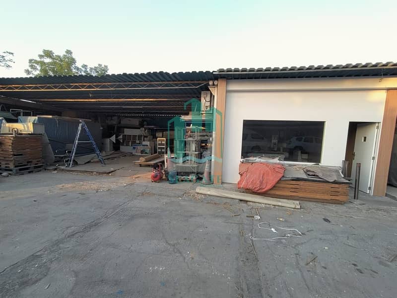 20000 sq ft Commercial Land with shed al quoz