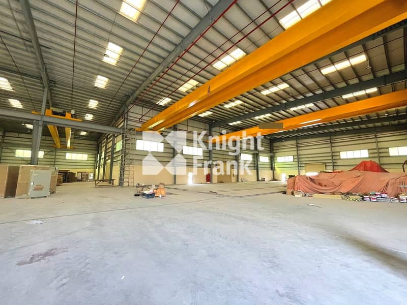 2 High Electrical Load | Brand New Facility | Cranes