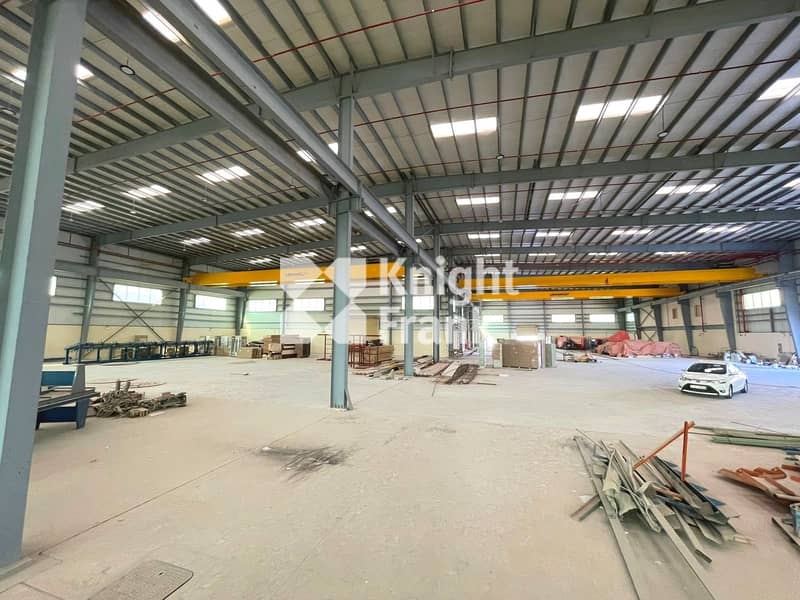 3 High Electrical Load | Brand New Facility | Cranes