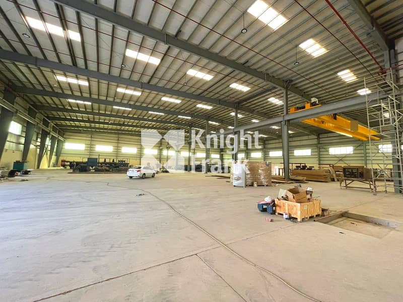 4 High Electrical Load | Brand New Facility | Cranes