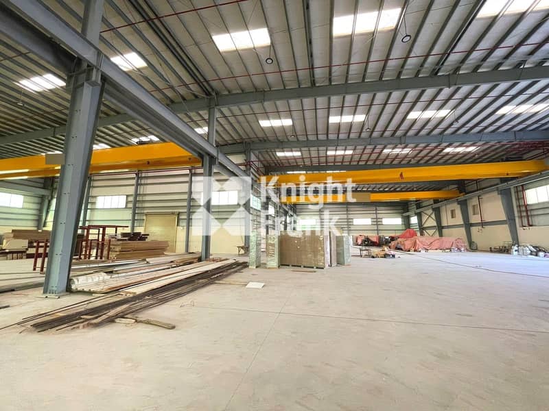 5 High Electrical Load | Brand New Facility | Cranes