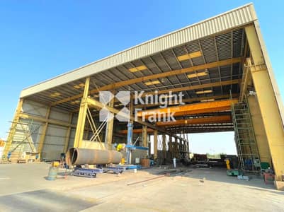 Warehouse for Sale in Dubai Industrial Park, Dubai - For Manufacturing | Large Yard | High Electrical