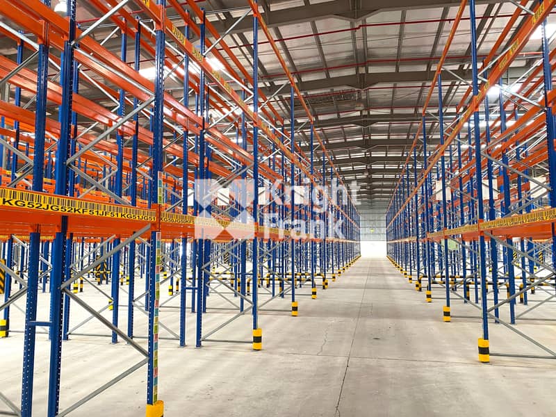 2 Double Deep Racking System | 10m Eaves Height
