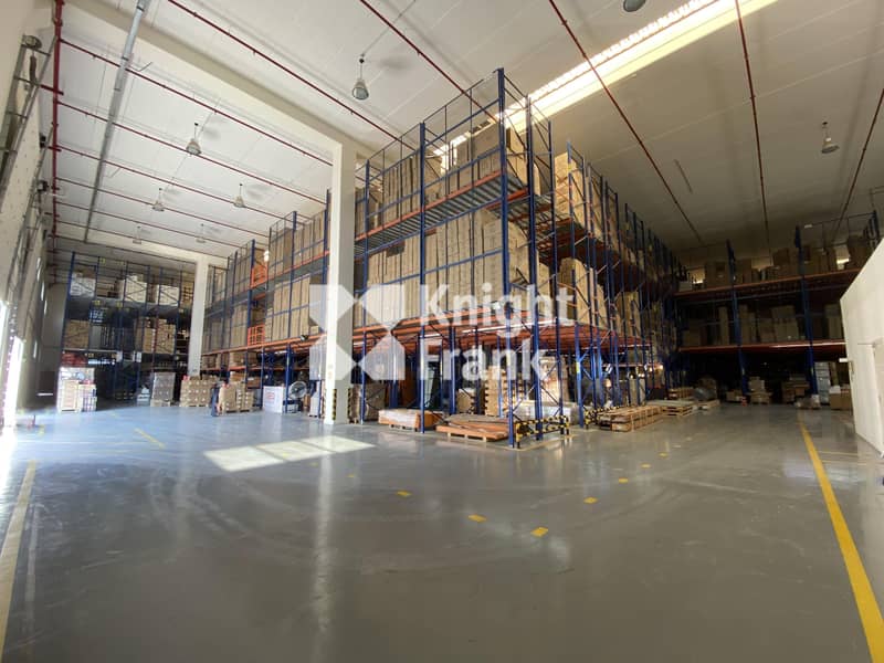 12 Warehouse | Factory with mezzanine racking