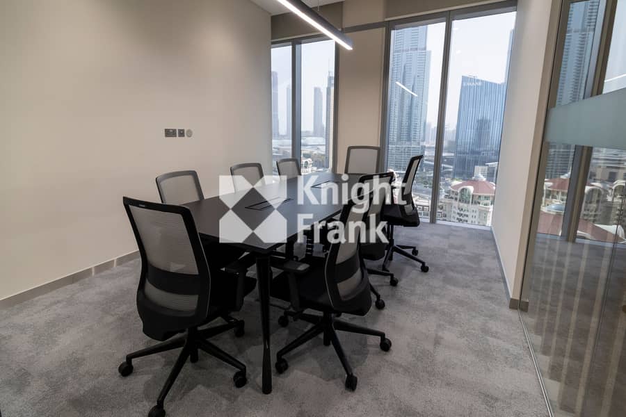 Many Options of Fully Fitted & Furnished Offices
