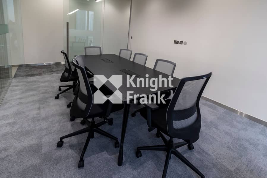 4 Many Options of Fully Fitted & Furnished Offices